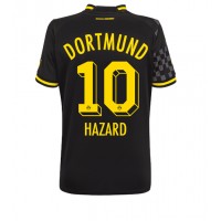 Fotbalové Dres Borussia Dortmund Thorgan Hazard #10 Dámské Venkovní 2022-23 Krátký Rukáv